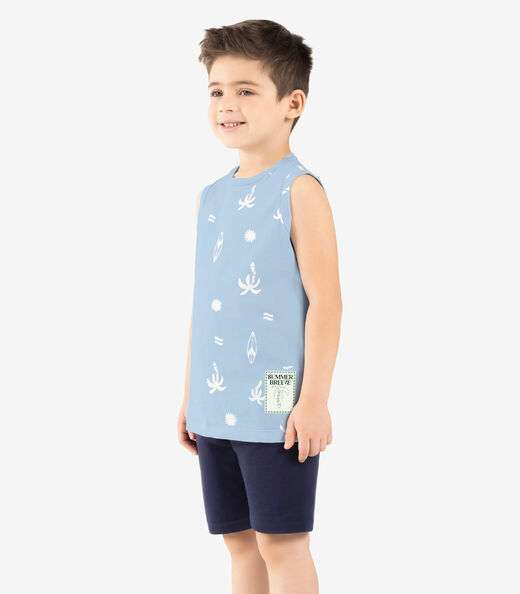 Image_Conjunto Infantil Machão Com Bermuda Rovi Kids Azul