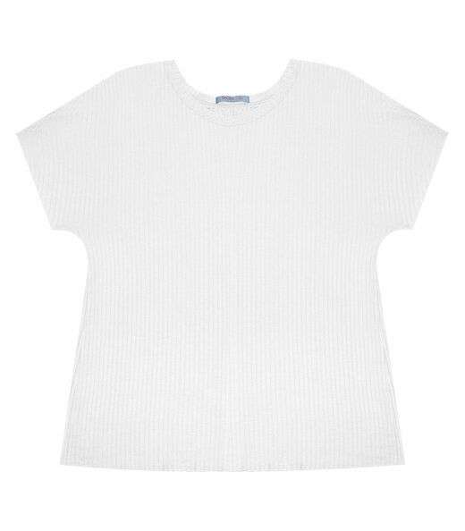 Blusa Feminina Plus Size Secret Glam Branco