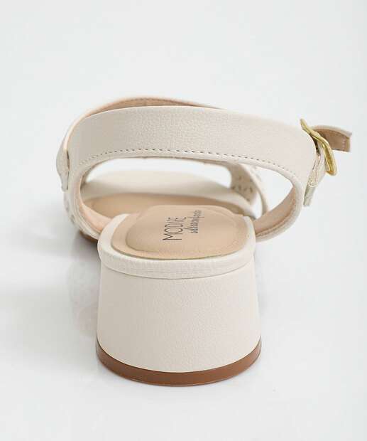 Sandália Feminina Salto Grosso Modare