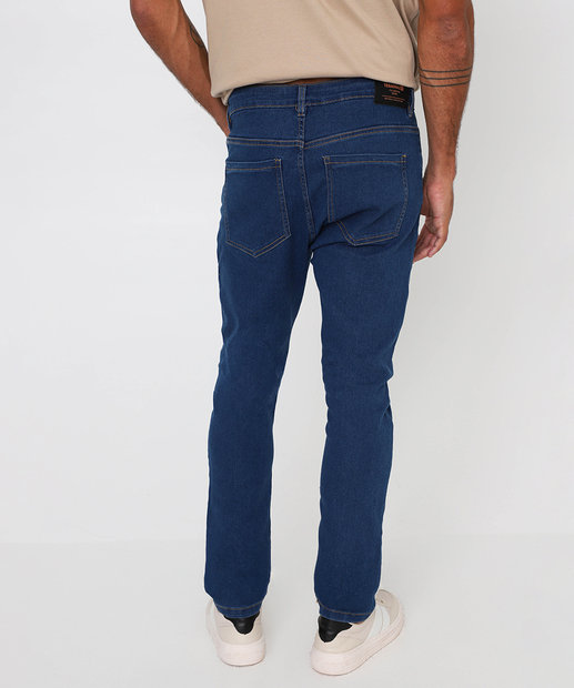 Calça Masculina Jeans Skinny Jezzian Azul