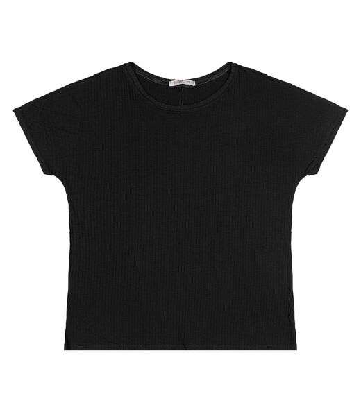 Blusa Feminina Plus Size Secret Glam Preto