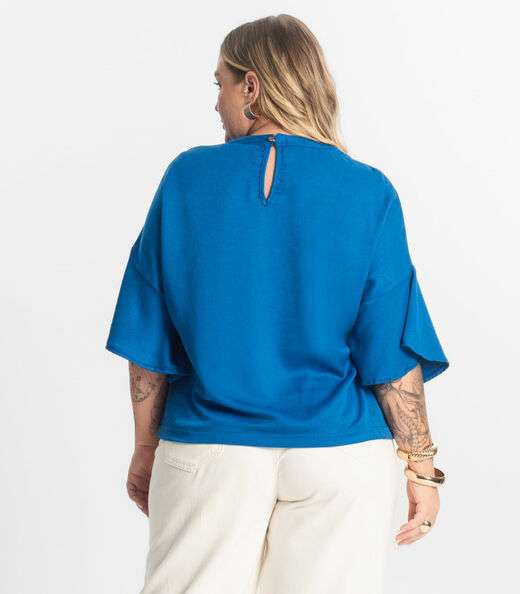 Blusa Feminina Secret Glam Azul