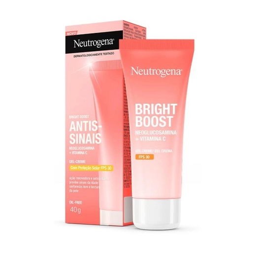 Image_Kit com 2 Unidades de Gel Creme Bright Boost Antissinais Fps30 Neutrogena 40g