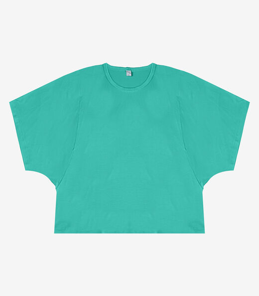 Blusa Feminina Com Mangas Amplas Infinita Cor Verde