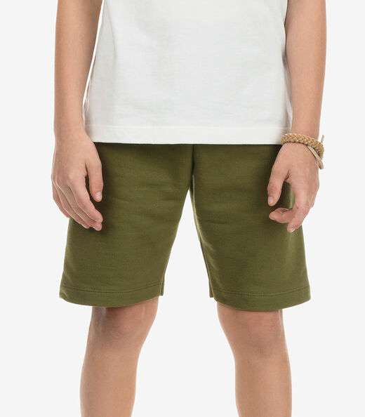 Conjunto Machão com Bermuda Menino Rovi Kids Bege