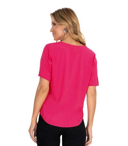 Blusa Feminina Viscose Endless Rosa