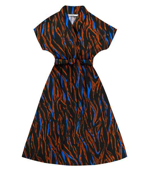 Vestido Feminino Midi de Viscose Endless Preto