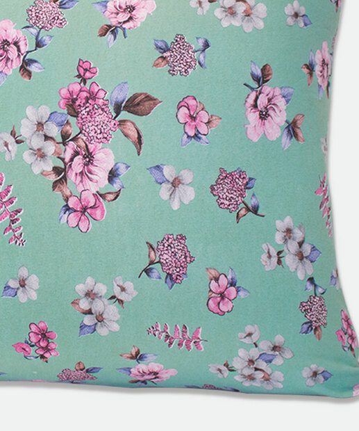 Fronha Avulsa Estampa Floral Diadema Portallar 1 Peça