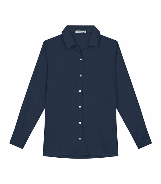 Camisa Manga Longa Feminina Endless Azul