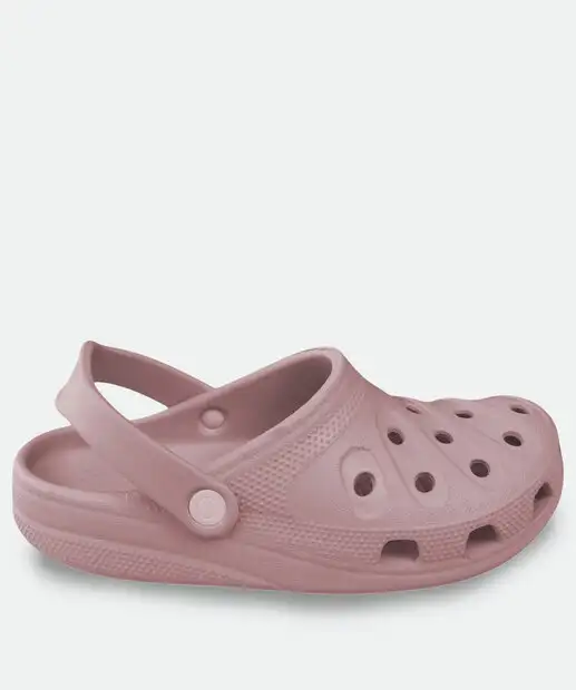 Sandália Babuche Crocs Feminina Meleve Rosê 