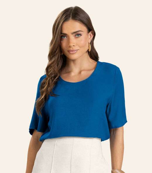 Image_Blusa Viscose Double Feminina Endless Azul