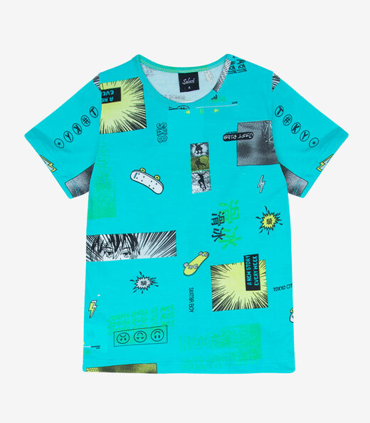 Pijama Infantil Menino Select Verde