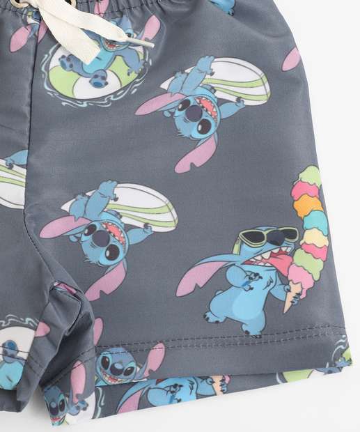 Bermuda Infantil Stitch Marisa Tam 1 a 3