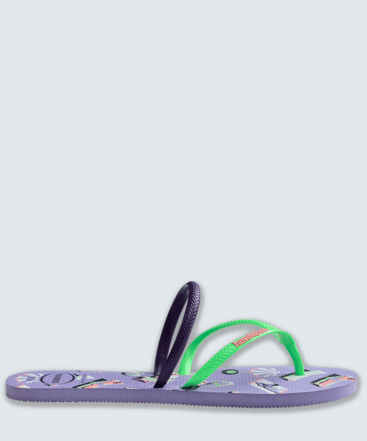 Chinelo Havaianas Feminino Flat Duo Vibes