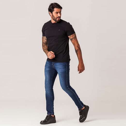 Calça Jeans Skinny Masculina Zune