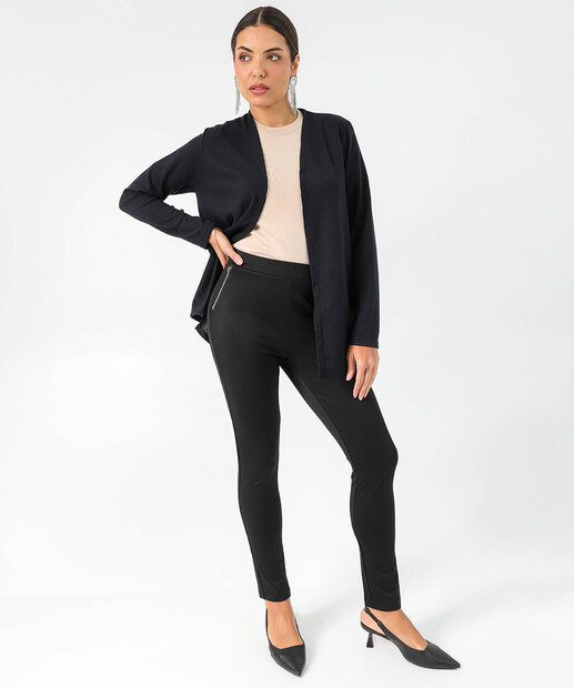 Image_Calça Feminina Legging Zíper Marisa Preto