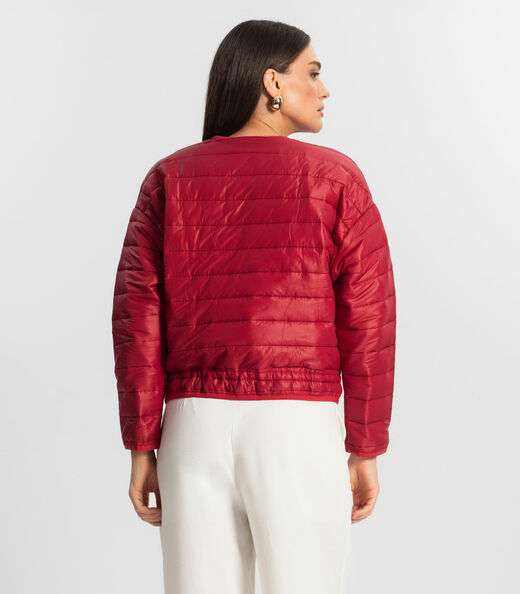Jaqueta Feminina Microfibra Endless Vermelho