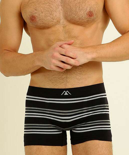 Cueca Boxer Masculina Listrada MR