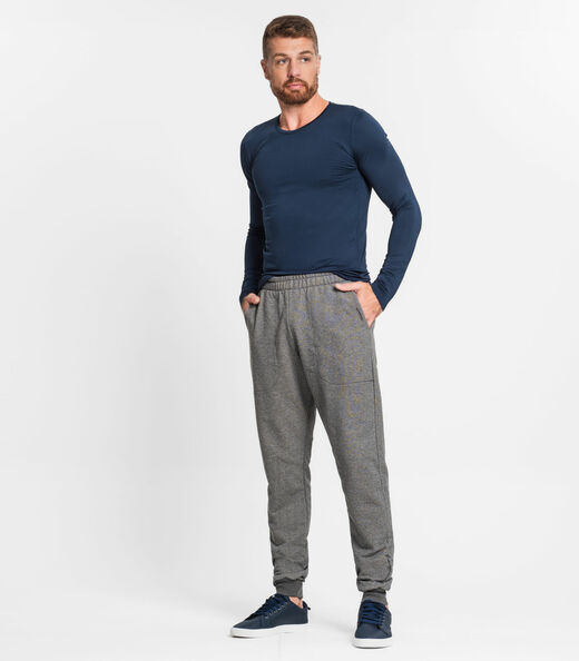 Calça Masculina Em Moletom Diametro Cinza