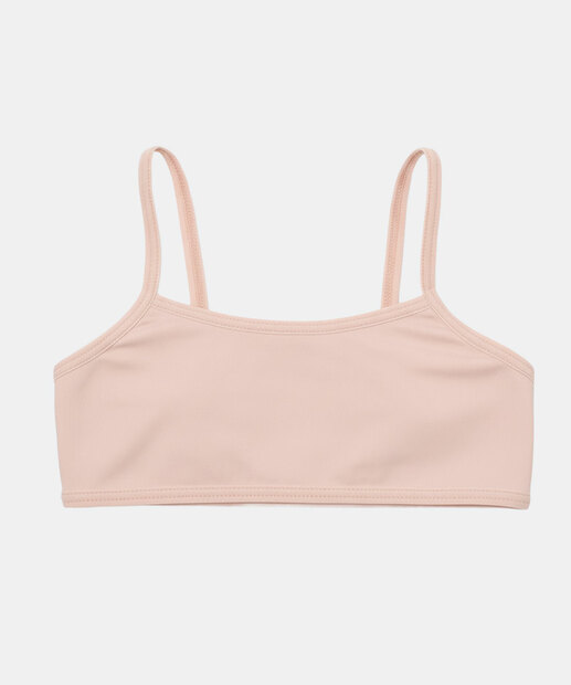 Kit 2 Top Infantil Microfibra DelRio Tam 4 a 14 Rosa