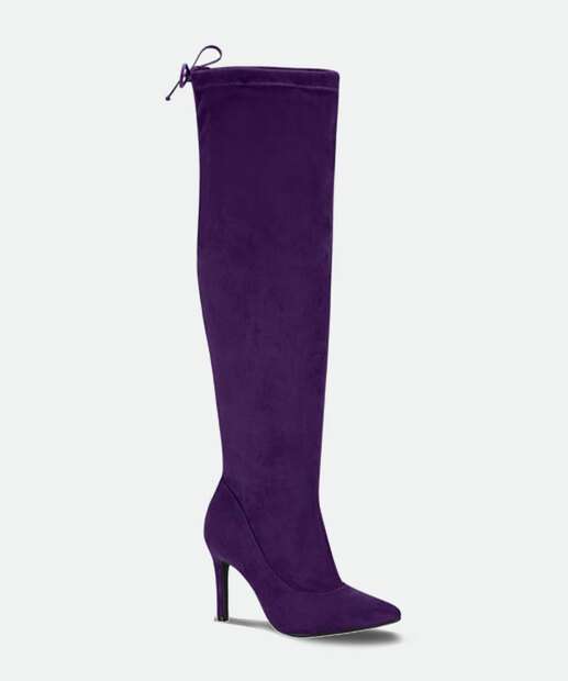 Bota Feminina Over The Knee Salto Fino Vizzano