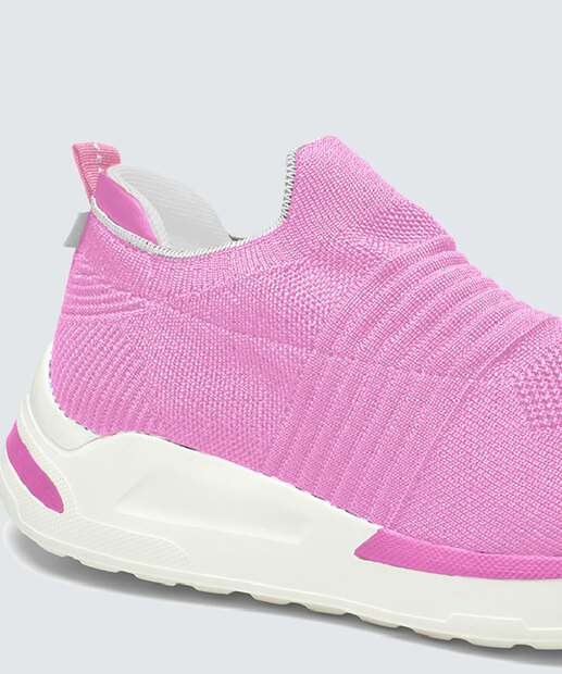 Tênis Casual Feminino Knit Dakota