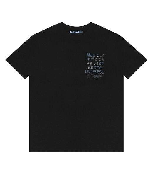 Camiseta Juvenil Masculina Minty Preto