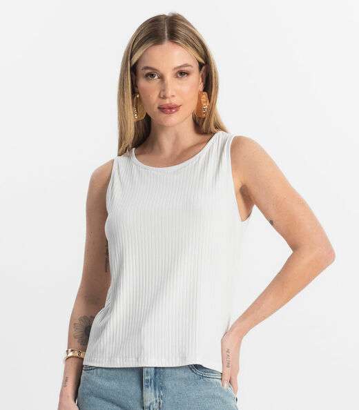 Regata Feminina Select Branco