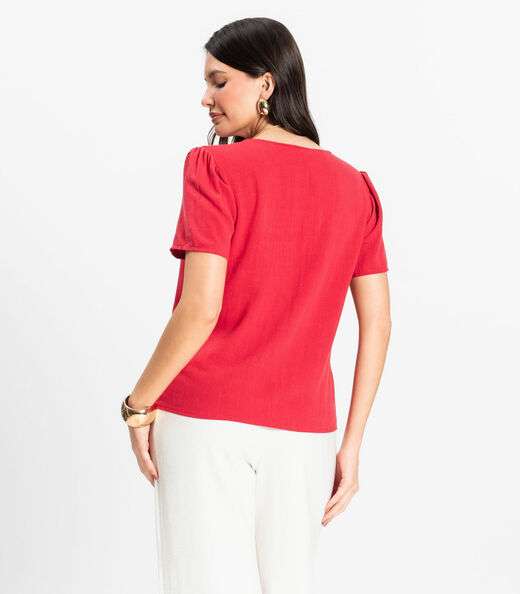 Blusa Feminina Comfy Select Vermelho