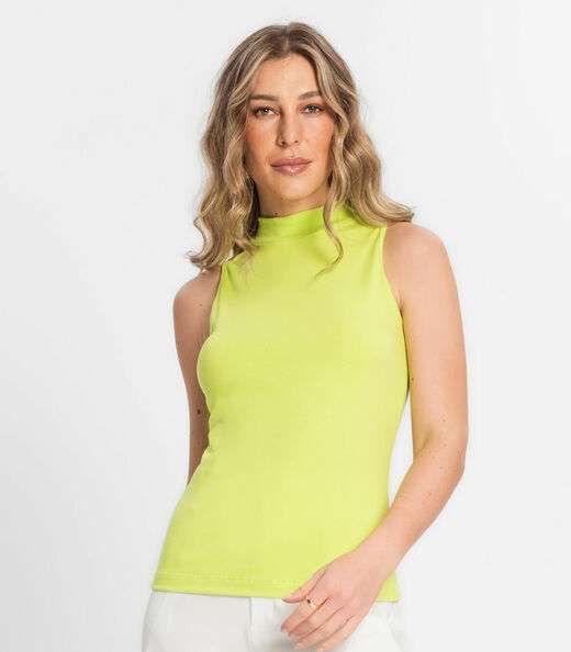 Regata Feminina Gola Alta Endless Verde