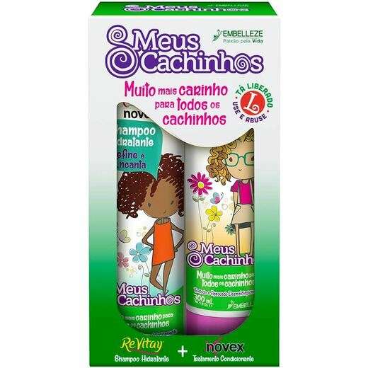 Image_Kit Novex Shampoo e Condicionador Meus Cachinhos 300ml