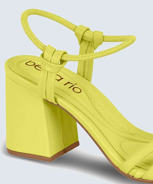 Sandália Salto Grosso Feminina Beira Rio 