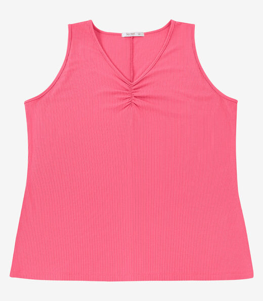 Image_Regata Feminina Plus Size Secret Glam Rosa