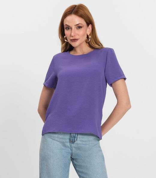 Image_Blusa Feminina Manga Curta Endless Roxo
