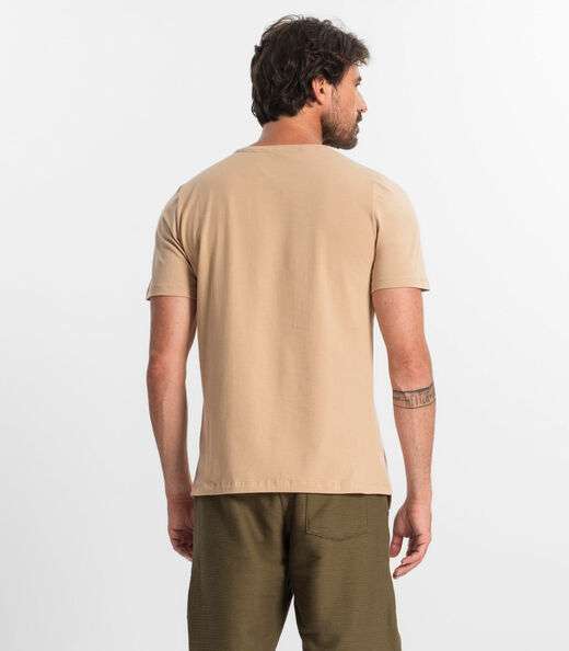 Camiseta Masculina Diametro Marrom