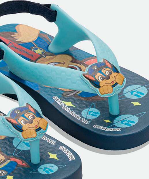 Chinelo Ipanema Infantil Bebê Patrulha Canina 