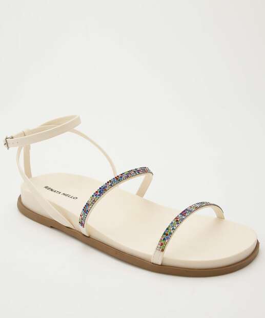 Image_Sandália Rasteira Feminina Strass Renata Mello
