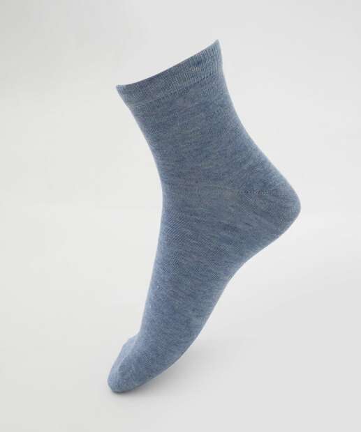 Kit 3 Pares Meias Masculina Cano Curto Básica Marisa