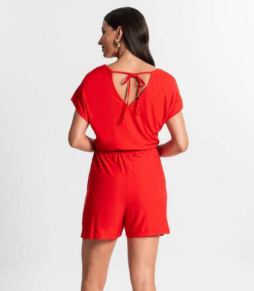 Macaquinho Feminino Rovitex Laranja