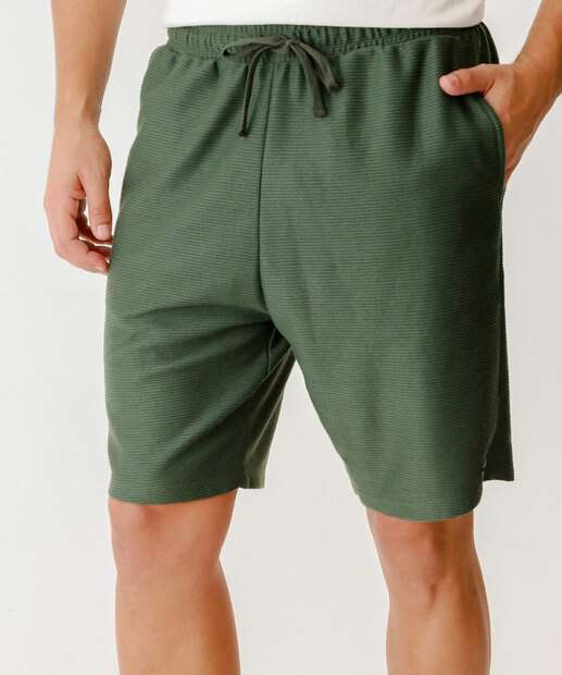 Bermuda Masculina Moletom Textura MR