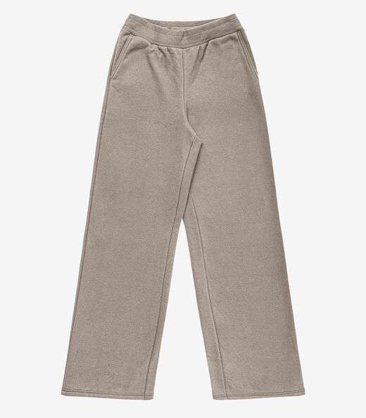 Calça Feminina em Moletom Rovitex Cinza