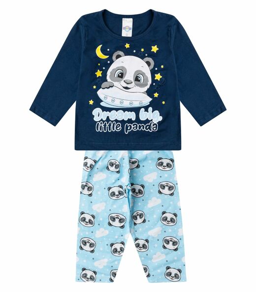 Image_Pijama Menino Manga Longa Meia Malha Select Azul