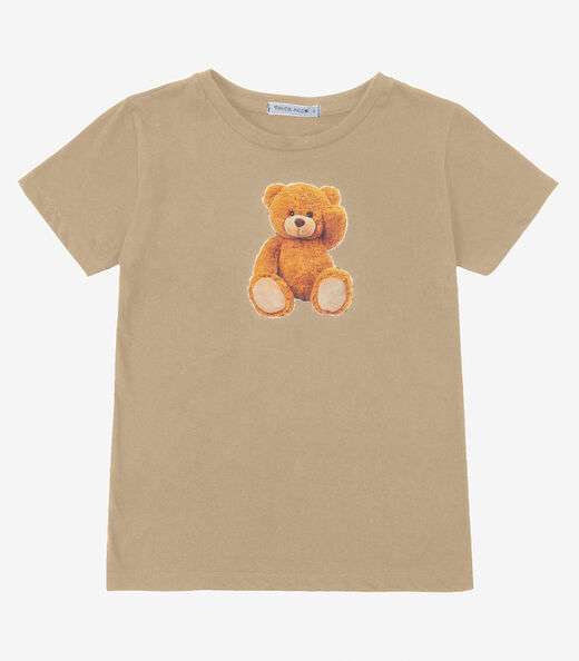 Camiseta Infantil Masculina Trick Nick Marrom