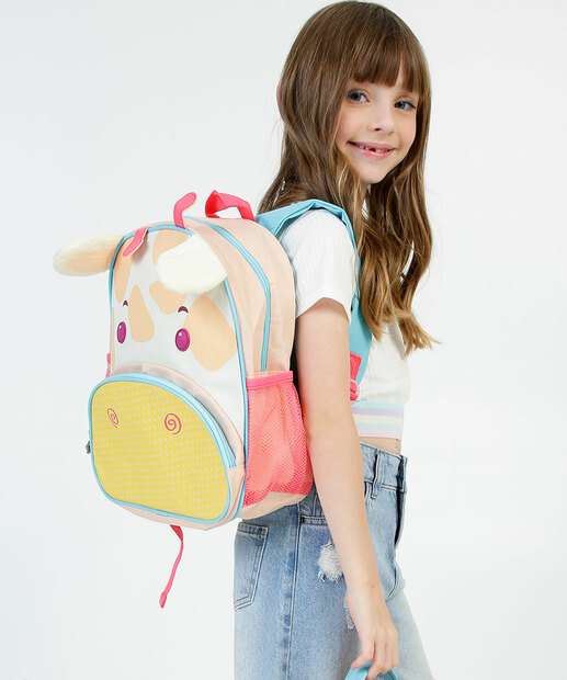 Mochila Infantil Escolar Girrafa Marisa 