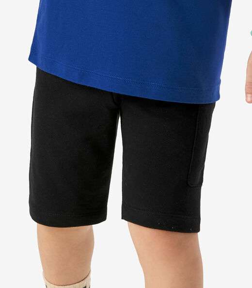 Conjunto Infantil Machão com Bermuda Rovi Kids Azul