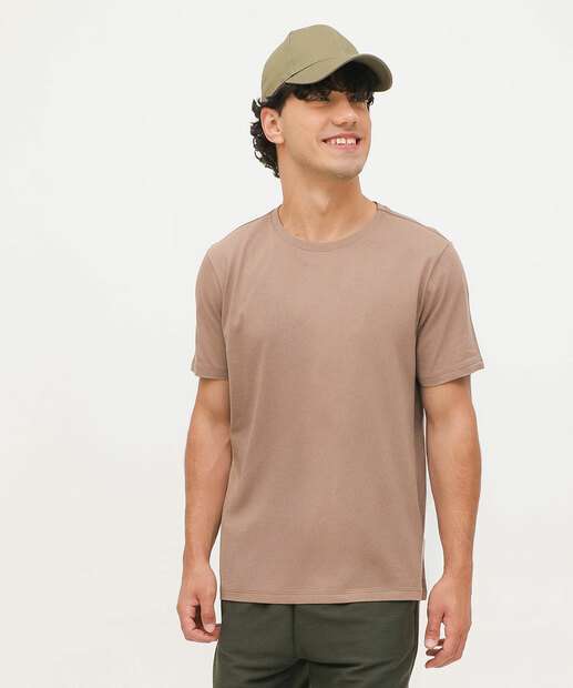 Camiseta Masculina Básica Manga Curta MR