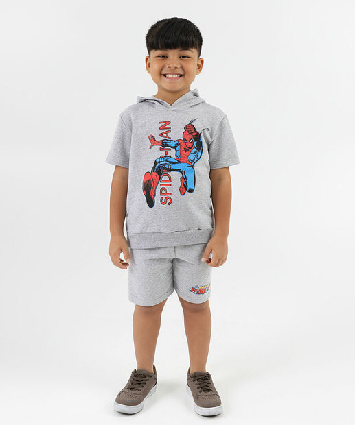 Image_Conjunto Infantil Moletom Homem Aranha Tam 4 a 10 Cinza