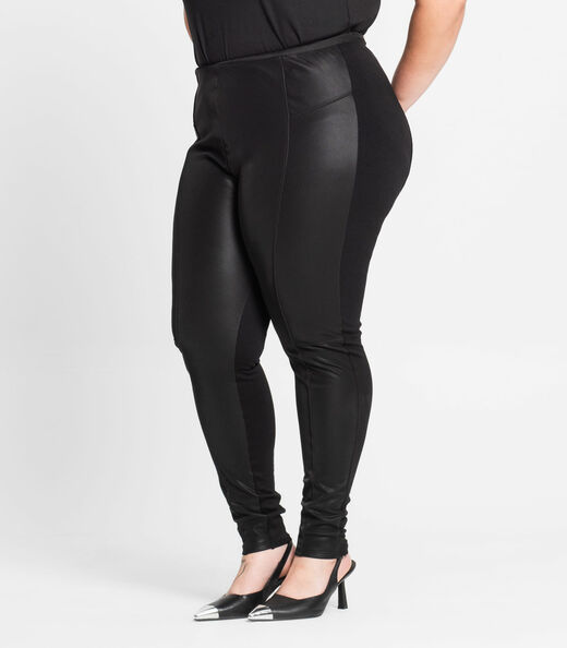 Legging Feminina Plus Size Secret Glam Preto