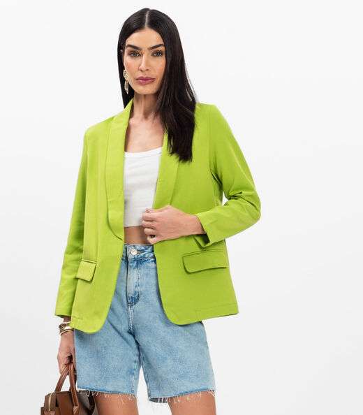 Image_Blazer Feminino Elegante Em Alfaiataria Aishty Verde