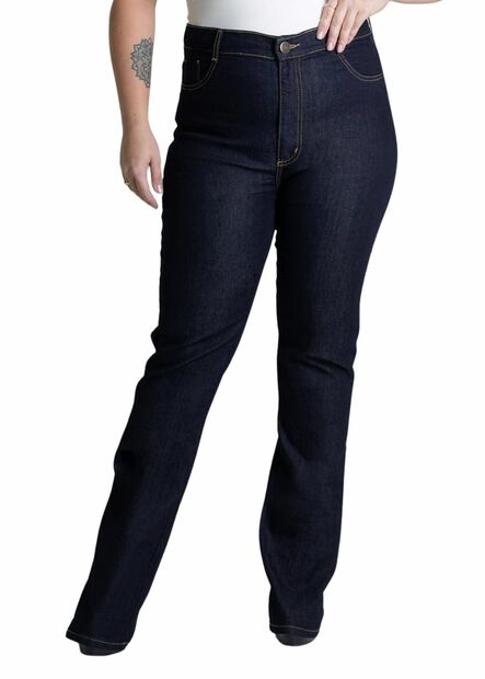 Image_Calça Jeans Sawary Plus Size Bootcut - 275222